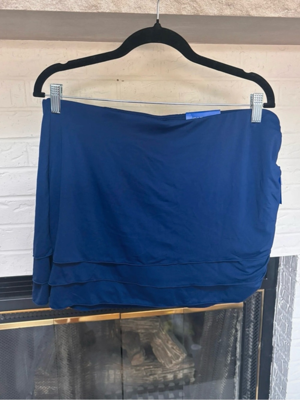JoyLab Navy Tiered Active Skort